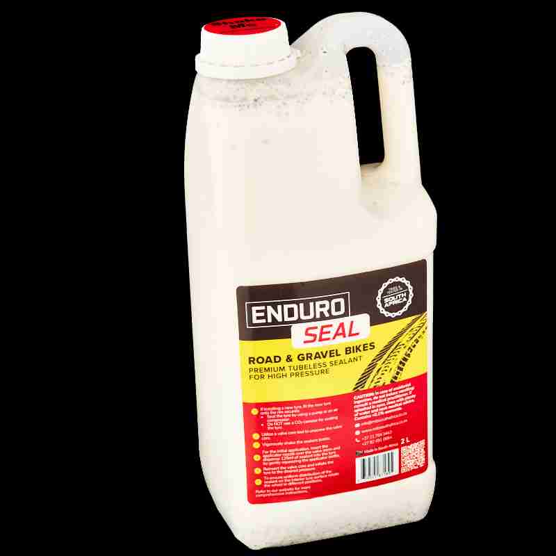MTB South Africa (MTB SA) / Enduro Seal | 2 Litre Enduro Seal For Road & Gravel With Core Spanner | Cycling / Road Tyre Puncture Sealant